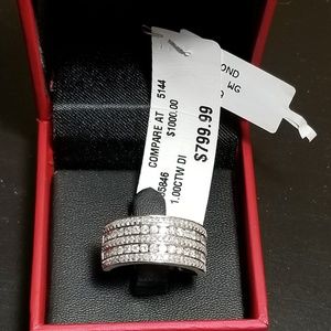 14K gold with natural diamonds.